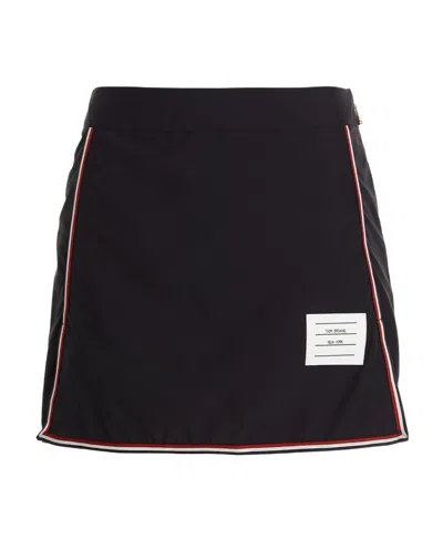 THOM BROWNE THOM BROWNE RWB HIGH-WAIST GOLF MINI SKIRT