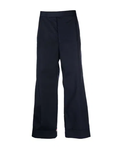 THOM BROWNE THOM BROWNE TURN-UP HEM PANTS