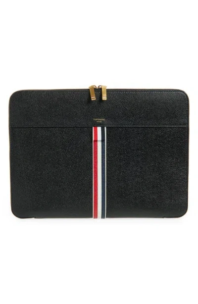 THOM BROWNE THOM BROWNE SMALL RWB LEATHER FOLIO