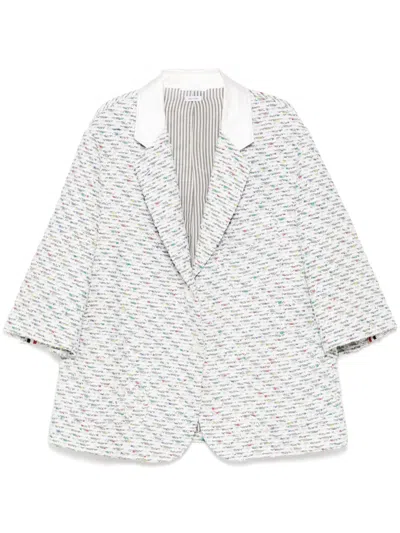 THOM BROWNE TWEED BLAZER