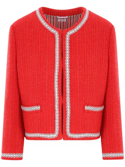 THOM BROWNE TWEED JACKET