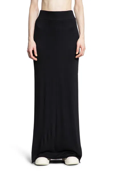 THOM KROM LONG SKIRT IN STRETCH VISCOSE JERSEY