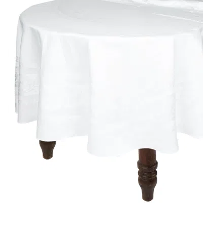 THOMAS FERGUSON LINEN DOUBLE DAMASK TABLECLOTH