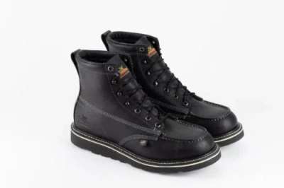 THOROGOOD THOROGOOD MEN'S MIDNIGHT SERIES 6" SOFT TOE WEDGE WORK BOOT 814-6206