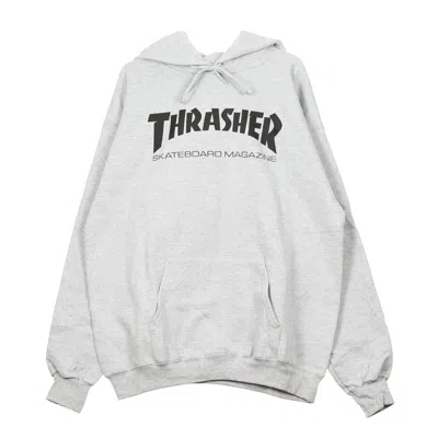 THRASHER MEN'S SKATEMAG HOOD GREY/BLACK