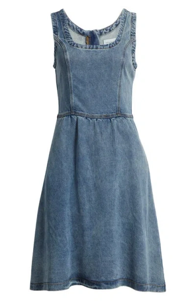 THREAD & SUPPLY THREAD & SUPPLY MONIE FIT & FLARE DENIM DRESS