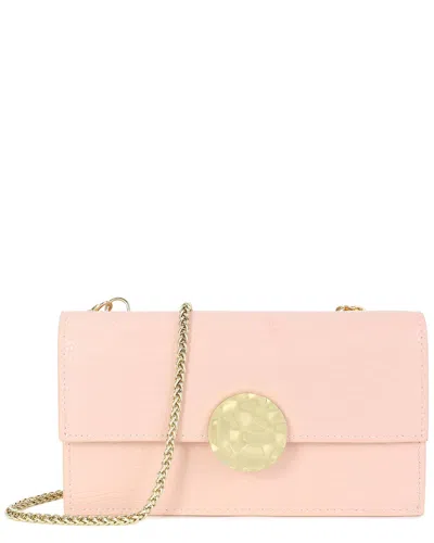 TIFFANY & FRED PARIS TIFFANY & FRED PARIS CROC-EMBOSSED LEATHER SHOULDER BAG