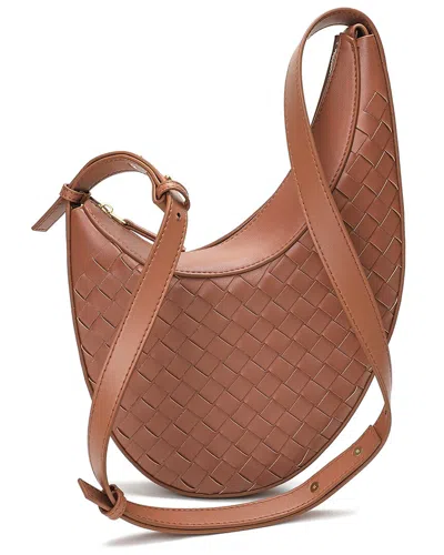 TIFFANY & FRED PARIS TIFFANY & FRED PARIS QUILTED & STUDDED SMOOTH LEATHER HOBO BAG
