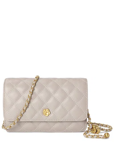 TIFFANY & FRED PARIS TIFFANY & FRED PARIS QUILTED CAVIAR LEATHER CROSSBODY