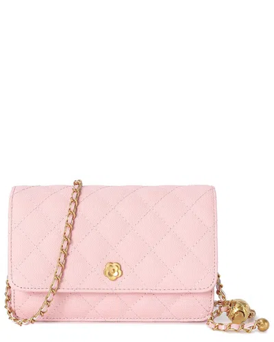 TIFFANY & FRED PARIS TIFFANY & FRED PARIS QUILTED CAVIAR LEATHER CROSSBODY