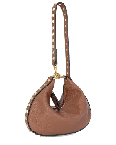 TIFFANY & FRED PARIS TIFFANY & FRED PARIS STUDDED LEATHER CROSSBODY/WRISTLET