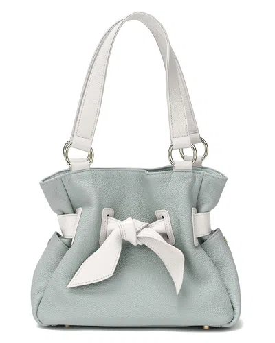 TIFFANY & FRED PARIS TIFFANY & FRED PARIS TOP-GRAIN BOW LEATHER SHOULDER BAG
