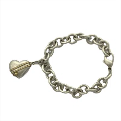 TIFFANY & CO (18K) 925 CHARM BRACELET (PRE-OWNED)