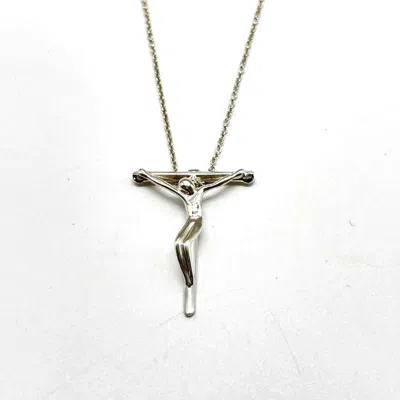 TIFFANY & CO CRUCIFIX 925 NECKLACE (PRE-OWNED)