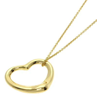 TIFFANY & CO OPEN HEART YELLOW (18K) NECKLACE (PRE-OWNED)