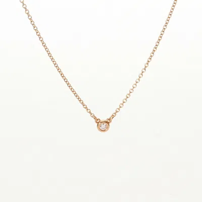 TIFFANY & CO PINK (18K) NECKLACE (PRE-OWNED)