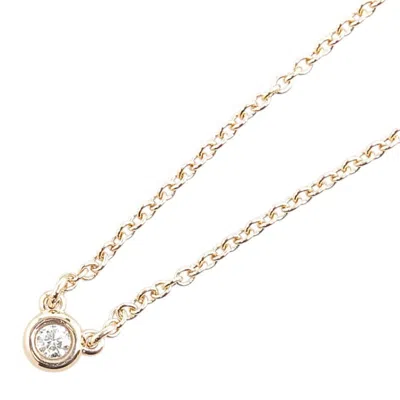 TIFFANY & CO PINK GOLD (18K) NECKLACE (PRE-OWNED)