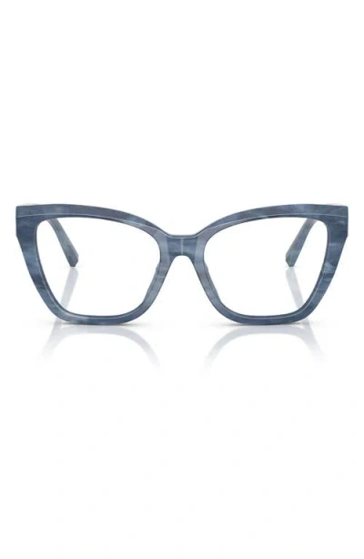 TIFFANY & CO TIFFANY & CO. 52MM CAT EYE OPTICAL GLASSES