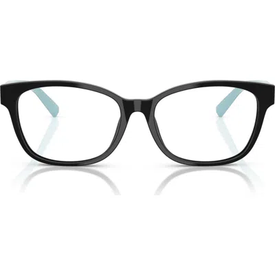 TIFFANY & CO TIFFANY & CO. 55MM PILLOW OPTICAL GLASSES