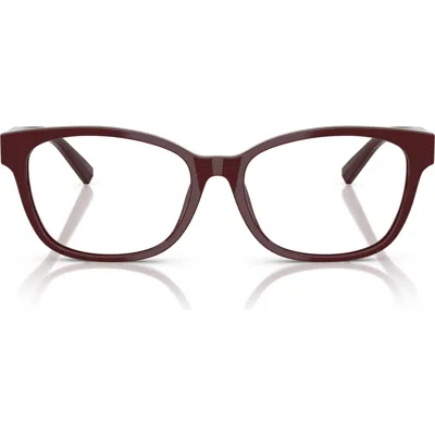 TIFFANY & CO TIFFANY & CO. 55MM PILLOW OPTICAL GLASSES