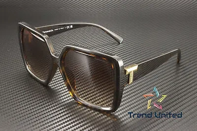 TIFFANY & CO TIFFANY TF4206U 80153B HAVANA BROWN GRADIENT 58 MM WOMEN'S SUNGLASSES
