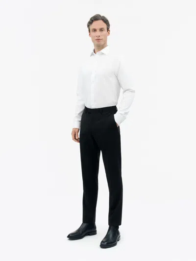 TIGER OF SWEDEN ADLEY C CUTAWAY COLLAR SHIRT