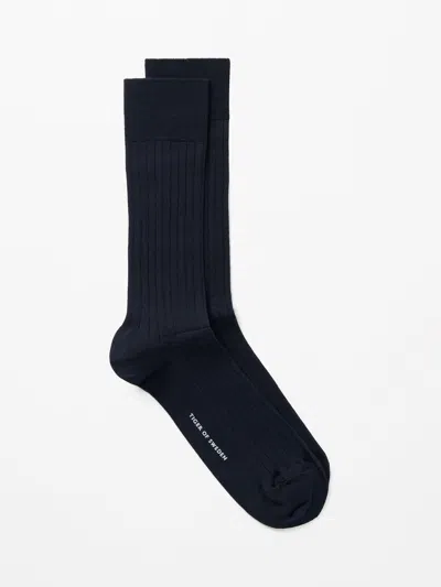 TIGER OF SWEDEN AMATORE COTTON SOCKS