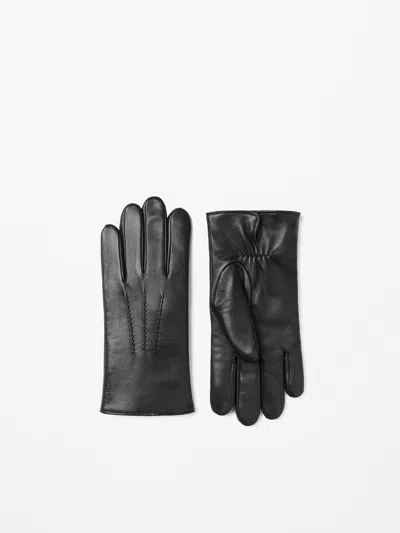 TIGER OF SWEDEN GERON SHEEP LEATHER GLOVES