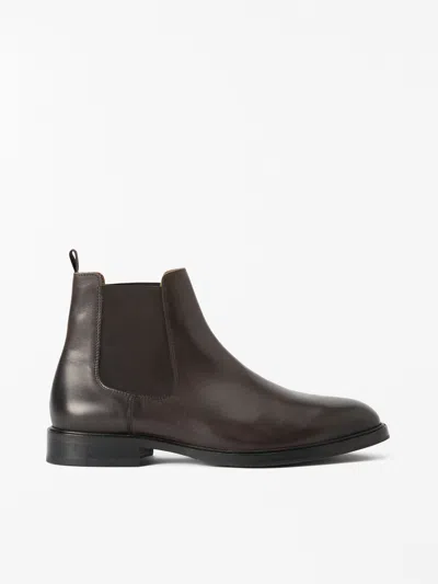 TIGER OF SWEDEN OPERAN CALF LEATHER BOOTS