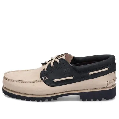 TIMBERLAND Timberland 3-Eye Lug Handsewn Boat Shoes 'Beige'