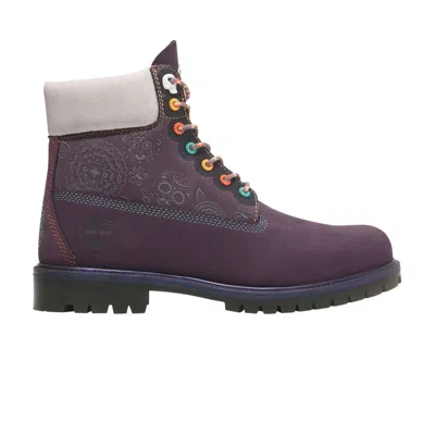 TIMBERLAND 6 INCH PREMIUM WATERPROOF HERITAGE BOOT 'DIA DE MUERTOS'