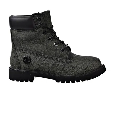 TIMBERLAND TIMBERLAND 6 INCH PREMIUM WATERPROOF JUNIOR 'MAMMOTH SNAKESKIN' | GREY | KID'S SIZE 4