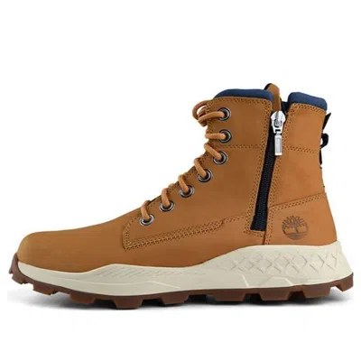 TIMBERLAND Timberland Brooklyn Side Zip Boot 'Wheat Nubuck'