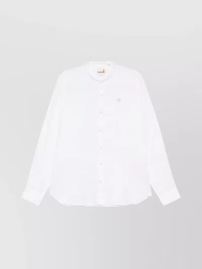 TIMBERLAND BUTTONED-CUFF LONG SLEEVE SHIRT