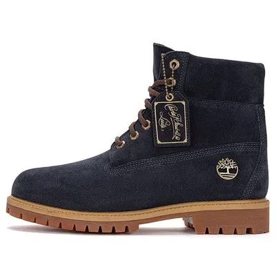 TIMBERLAND Timberland C.F. Stead Indigo Suede Heritage 6 Inch Boot 'Dark Blue Suede'