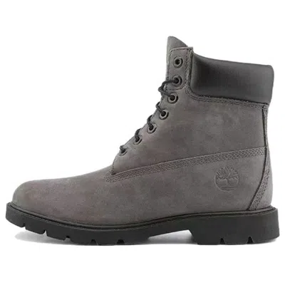 TIMBERLAND Timberland Classic 6 Inch Waterproof Boot 'Medium Grey Nubuck'