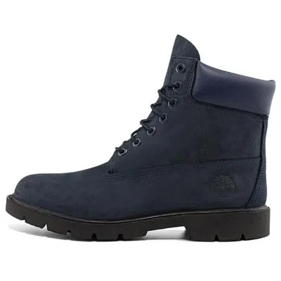 TIMBERLAND Timberland Classic 6 Inch Waterproof Boot 'Navy Nubuck'