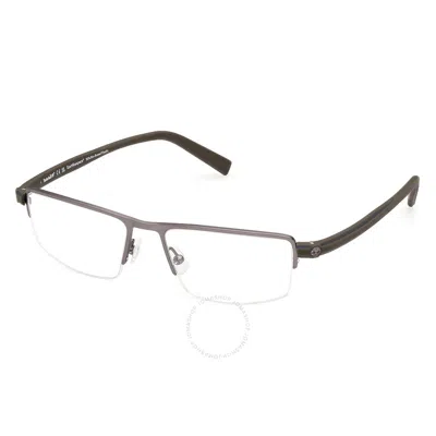 TIMBERLAND TIMBERLAND DEMO RECTANGULAR MEN'S EYEGLASSES TB1821 009 58