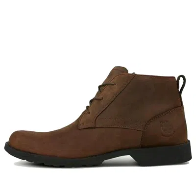 TIMBERLAND Timberland Fitchburg Waterproof Chukka Boots 'Dark Brown Nubuck'