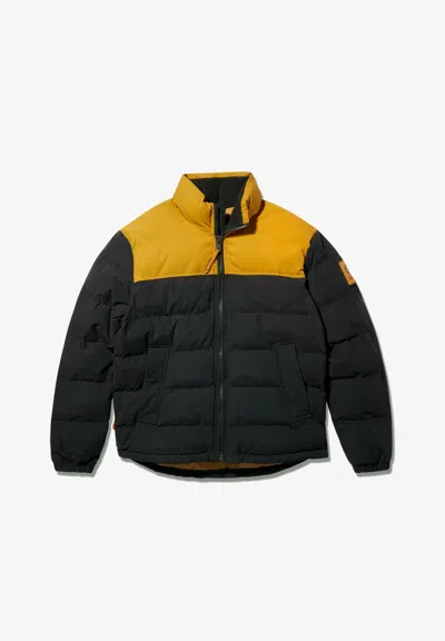 TIMBERLAND JACKETS AND JACKETS MAN TIMBERLAND TB0A22XBP571 - WELCH MT PUFFER JKT WHEAT/BLCK