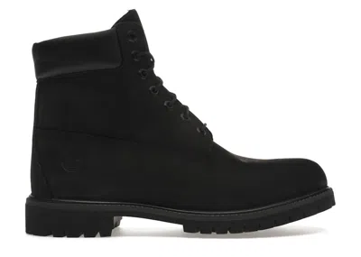 TIMBERLAND MEN'S TIMBERLAND 6" BOOT NUBUCK PREMIUM SNEAKERS IN BLACK