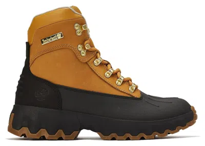 TIMBERLAND MEN'S TIMBERLAND TBL EDGE EURO HIKER SHELL TOE SNEAKERS IN WHEAT
