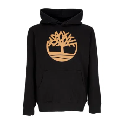 TIMBERLAND MEN'S TREE LOGO HOODIE BLACK/WHEAT BOOT