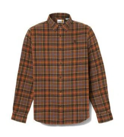 TIMBERLAND TIMBERLAND MIDWEIGHT FLANNEL CHECK SHIRT CHOCOLATE CHIP YD