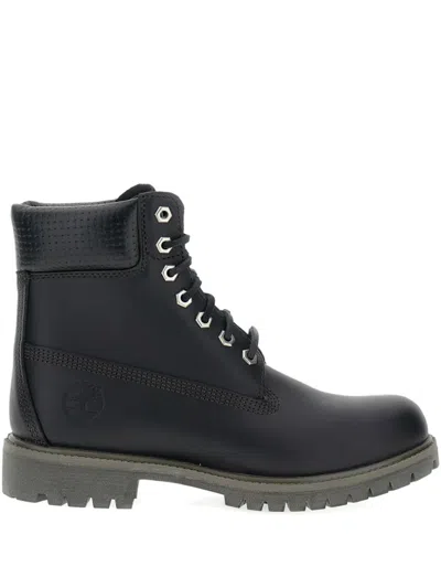 TIMBERLAND PADDED-COLLAR LACE-UP BOOTS