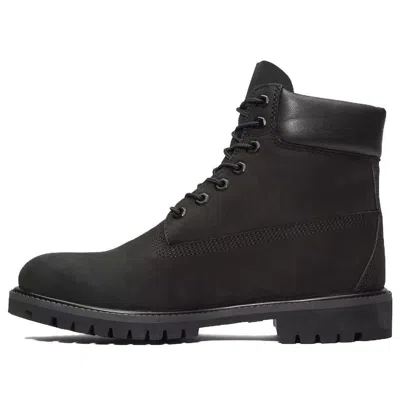 TIMBERLAND Timberland Premium 6 Inch Waterproof Boot 'Black Nubuck'