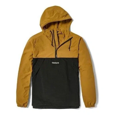TIMBERLAND Timberland Pullover Windbreaker Jacket 'Brown Black'