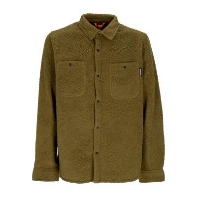 TIMBERLAND SHIRT PADDED MAN FLEECE OVERSHIRT DARK OLIVE