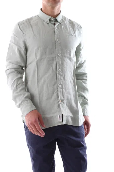 TIMBERLAND SHIRTS MAN TIMBERLAND TB0A2DC3Q431 - LINEN FASTY GREEN