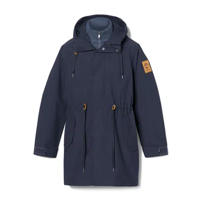 TIMBERLAND Timberland Snowdon Peak Fishtail Parka Jacket 'Navy'